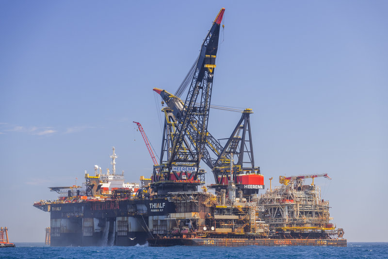 Heerema's Thialf wraps up Sable offshore facilities removal