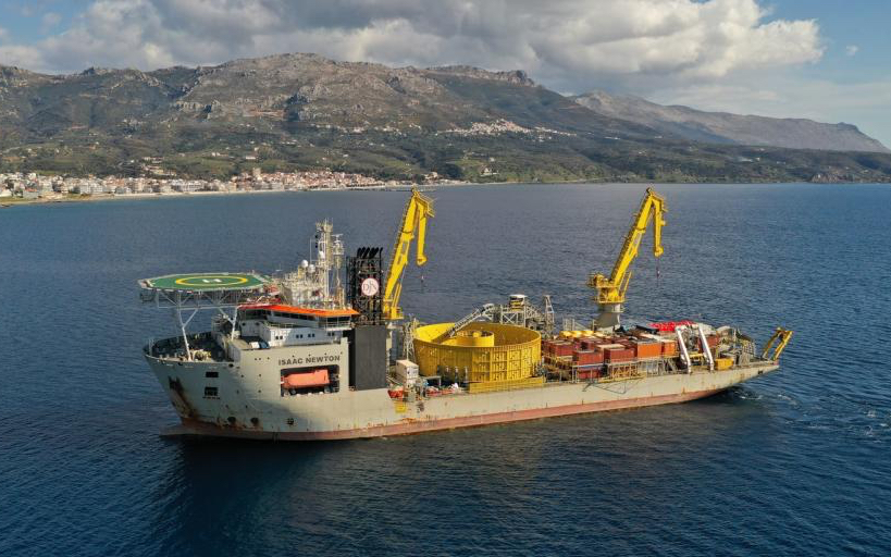 Jan De Nul Installs Subsea Cable That Connects Crete To Greek Mainland Project Cargo Journal