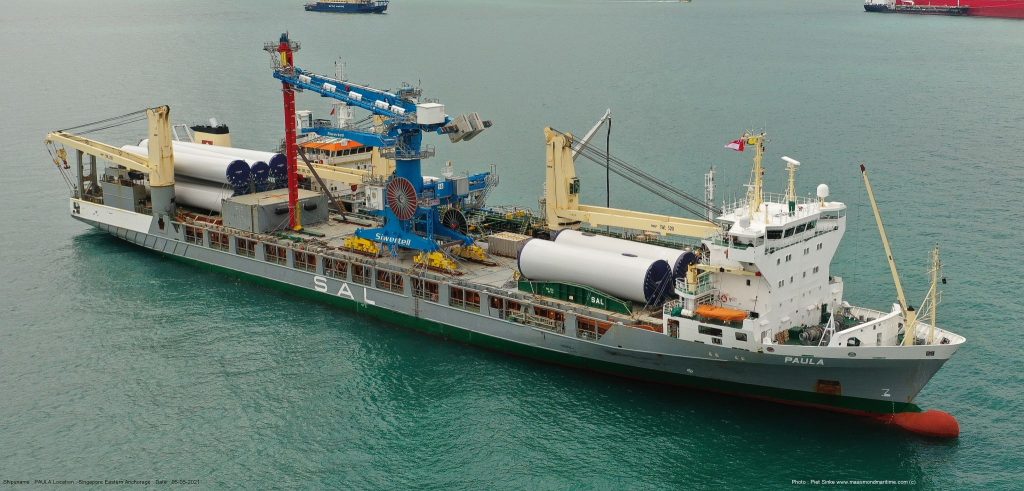 Jumbo-SAL-Alliance transports shipunloader to Israel