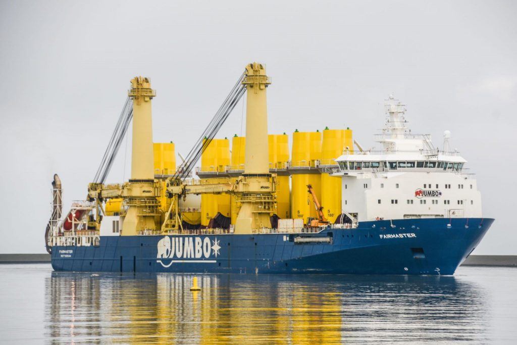 Jumbo Maritime wraps up Hornsea Two project cargo deliveries