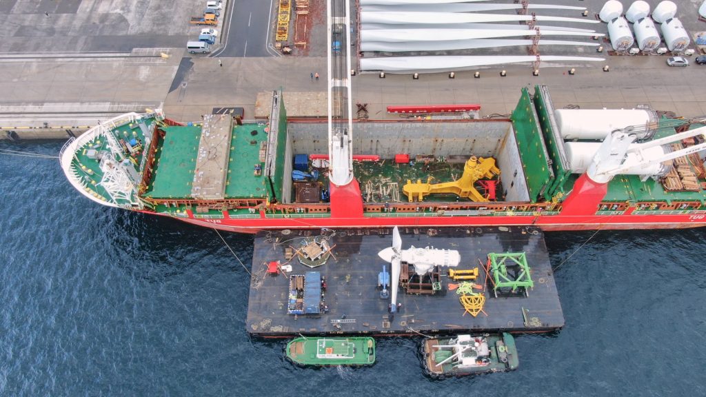 dship Carriers delivers tidal energy project cargo to Japan