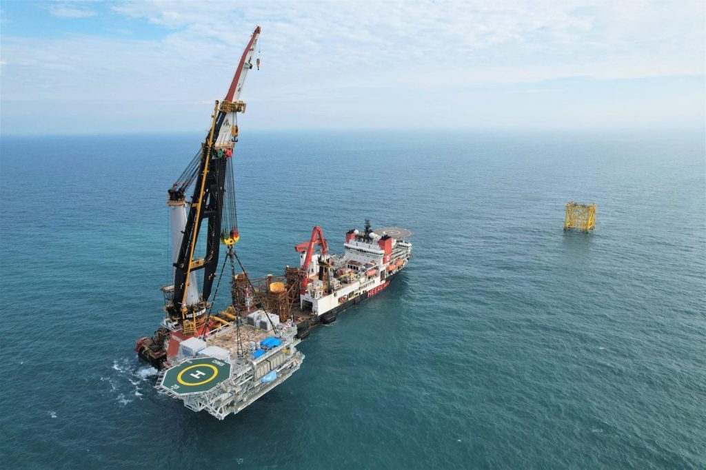 Aegir installs 8,000 mt Greater Changhua 1 & 2a substations