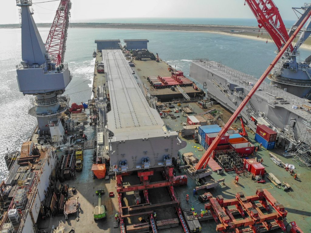 Allseas hits home stretch on Pioneering Spirit JLS upgrade