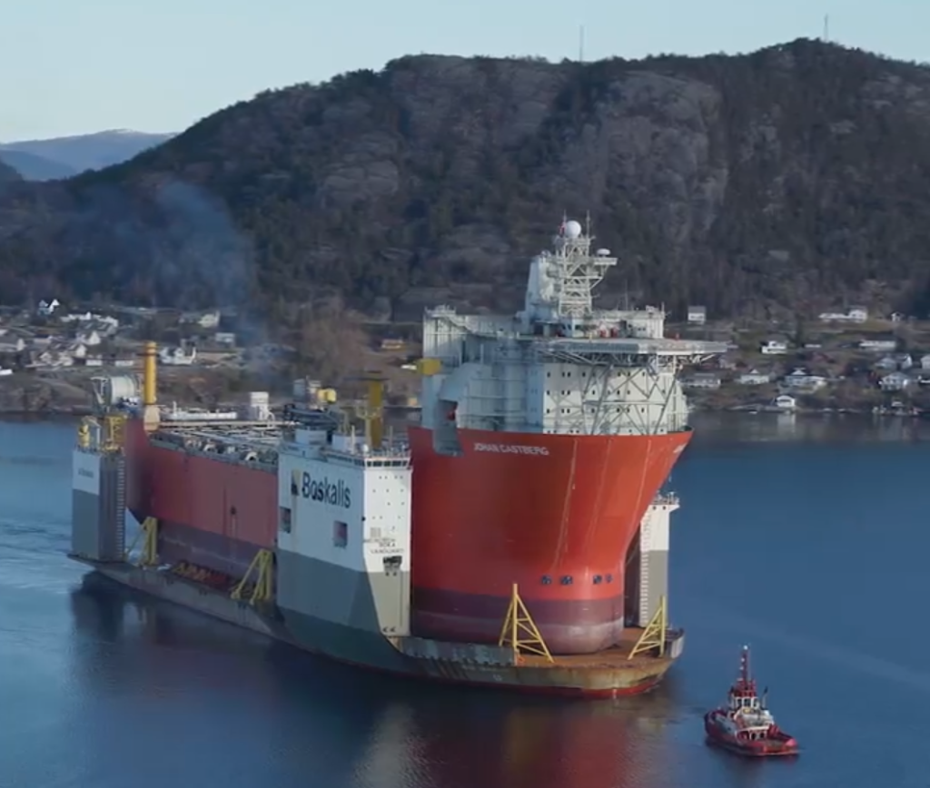 Boka Vanguard delivers Johan Castberg FPSO to Norway