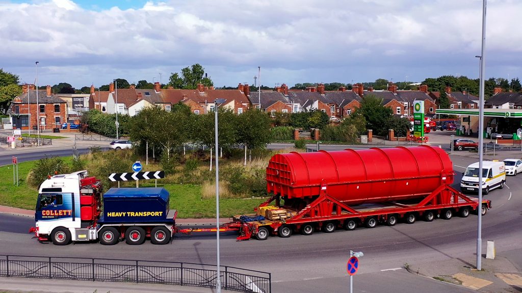 Collett completes stage two of Saltend CHP transport