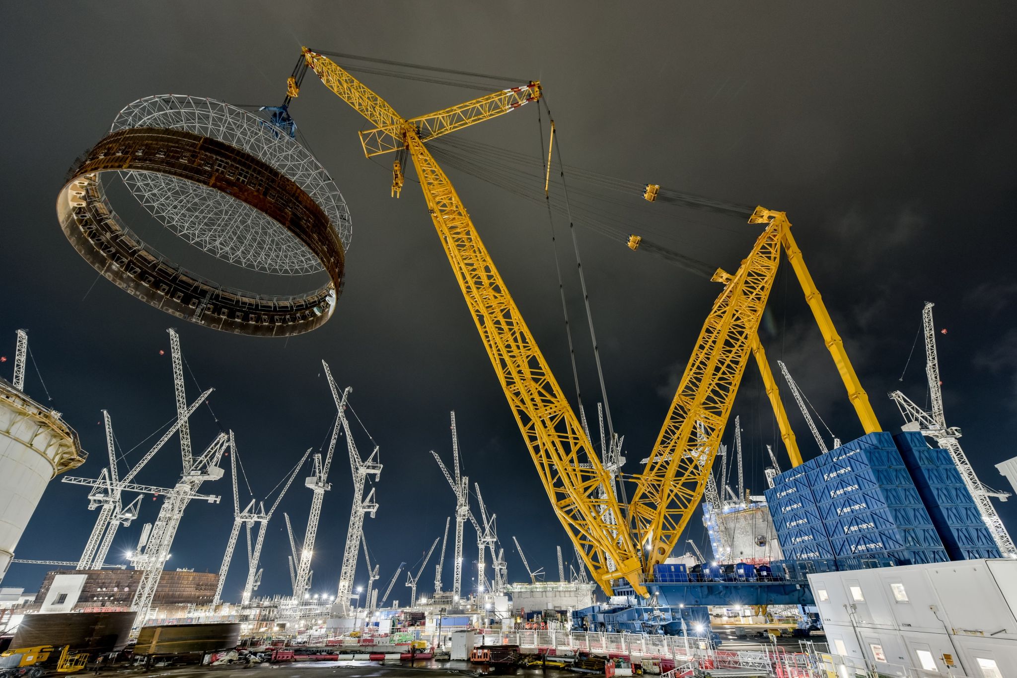 Hinkley Point C final liner ring installed by world s largest