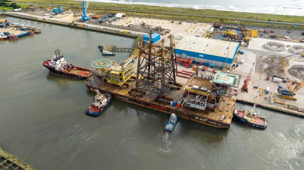 Largest decom job for Port of Blyth starts