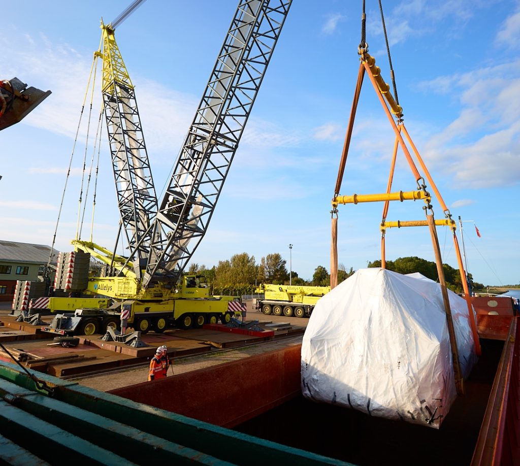 Another heavy generator hits the road