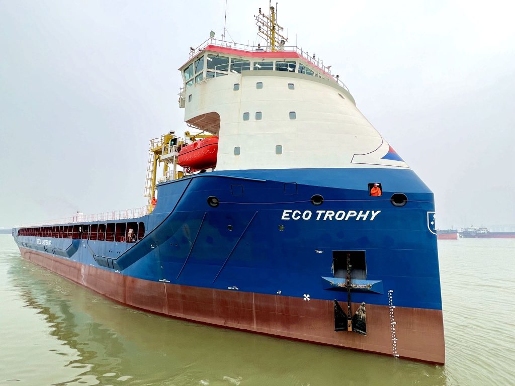 Third OTECO 9000 general cargo vessel joins Briese's fleet