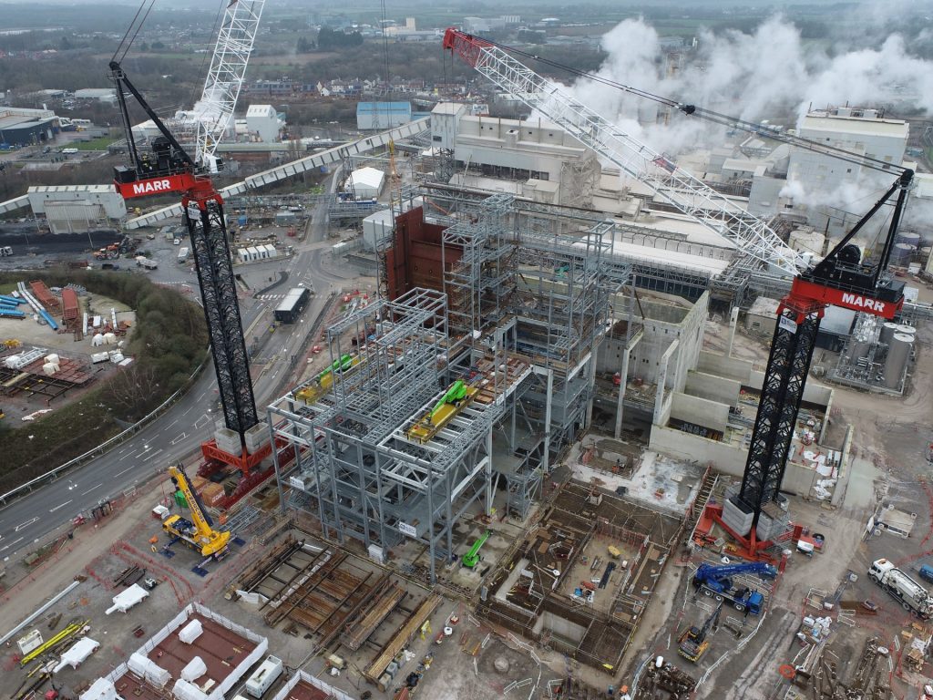 Marr secures heavy lifting contract for an energy-from-waste plant