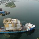 Bigroll Beaufort hauls East Anglia Three offshore converter station to Norway