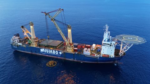 Jumbo Offshore set to start Yunlin monopiles removal