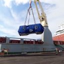 Port of Gdansk dispatches three mammoth generators to Taiwan