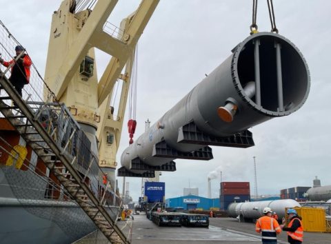 Rhenus handles Neste project cargo at Deep Sea Terminal in Rotterdam