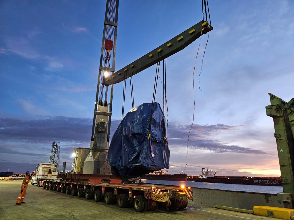 TGP delivers project cargo for a lithium mine site in Australia