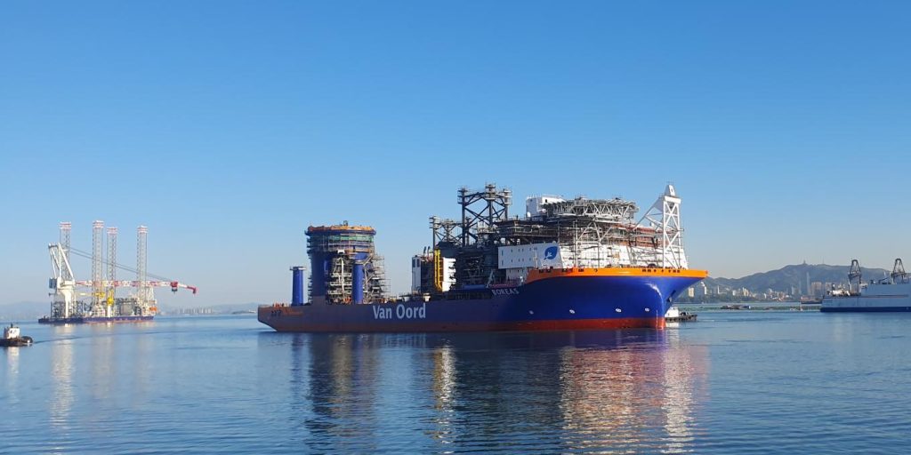 Van Oord secures Nordseecluster contract, first job for Boreas