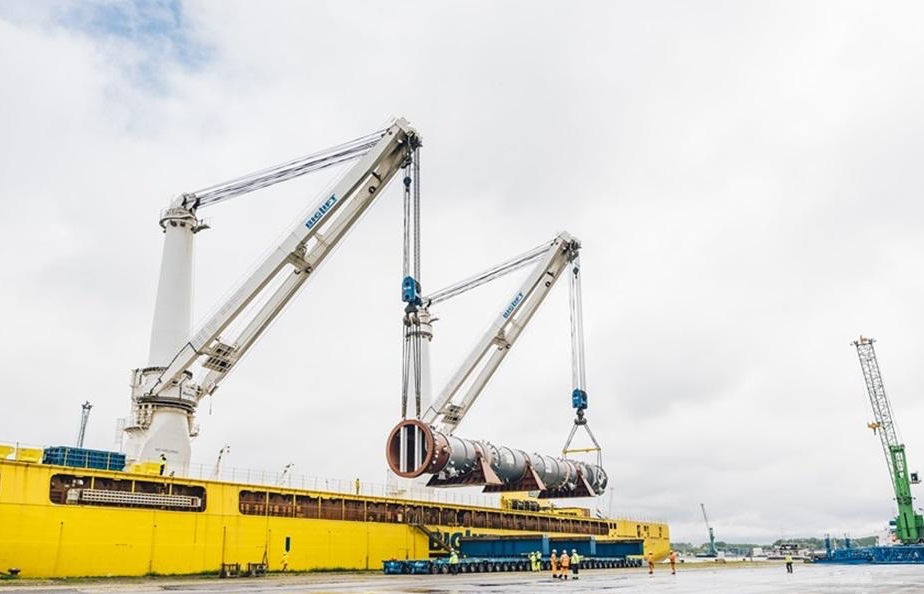 Gosselin handles two heavy lifts for Ineos Project One