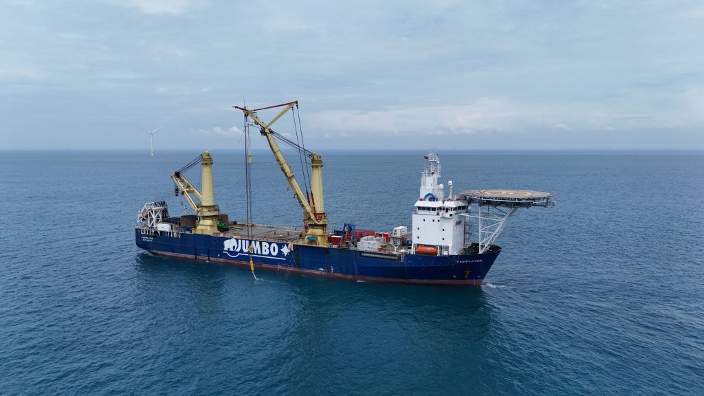 HLV Fairplayer wraps up Yunlin monopile removal