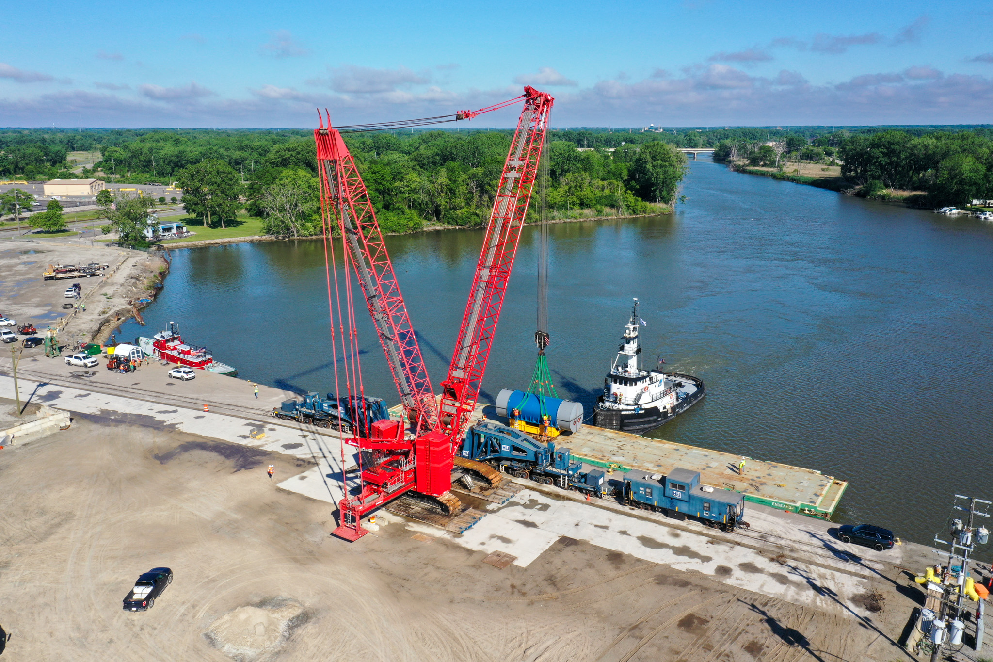 Port of Monroe wraps up two heavy-lift operations