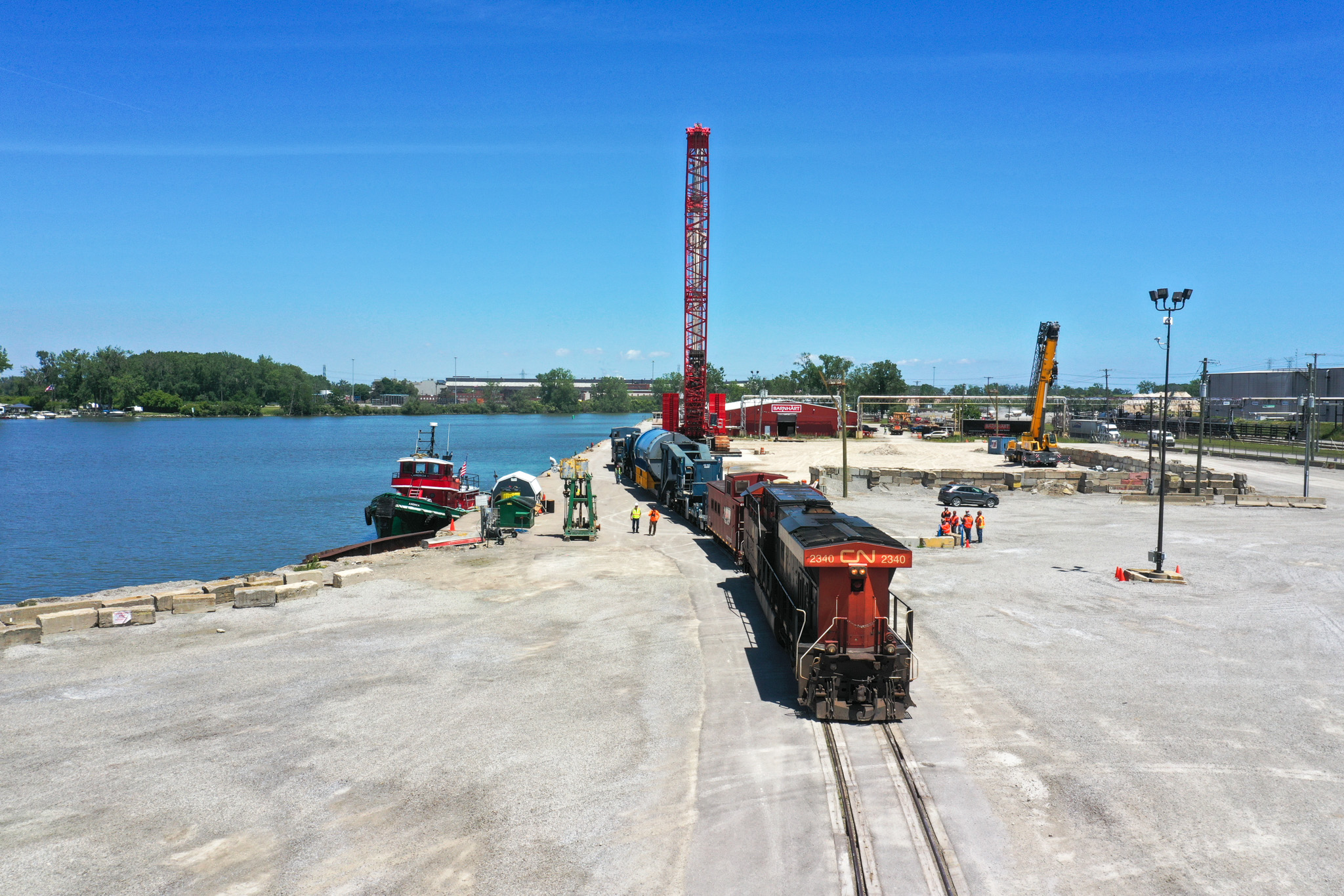 Port of Monroe wraps up two heavy-lift operations
