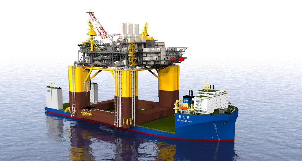 Semi-sub heavy lift giant scores Trion FPU job