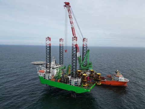 DEME's Apollo starts work at Dieppe le Tréport offshore wind farm