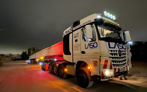 LASO moves project cargo for various industrial complexes in Portugal