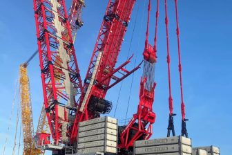 Mammoet takes delivery of world's most powerful crawler crane