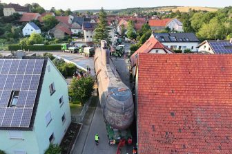 U-17 submarine heads for Sinsheim