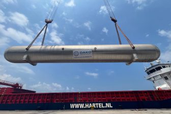 DAKO delivers nitrogen storage tanks to the UK