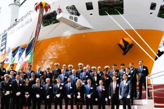 Grimaldi takes delivery of its fifth G5-class multipurpose vessel