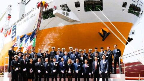 Grimaldi takes delivery of its fifth G5-class multipurpose vessel