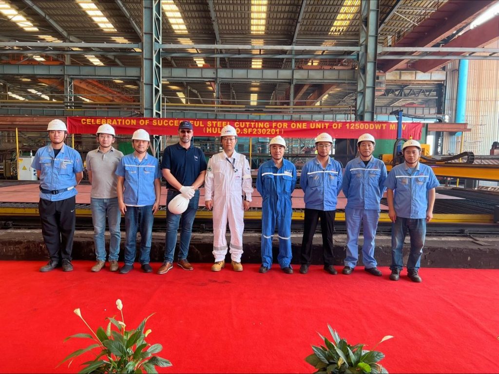 Krey Schiffahrts cuts steel for its F500 MPP newbuild