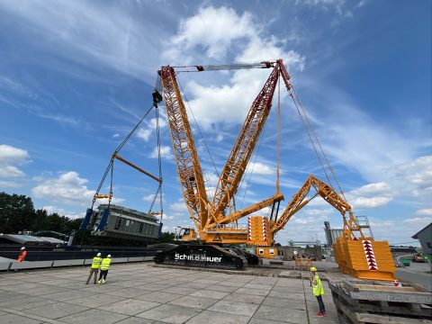 Transformer transport for the record books wrapped up at c-Port Küstenkanal