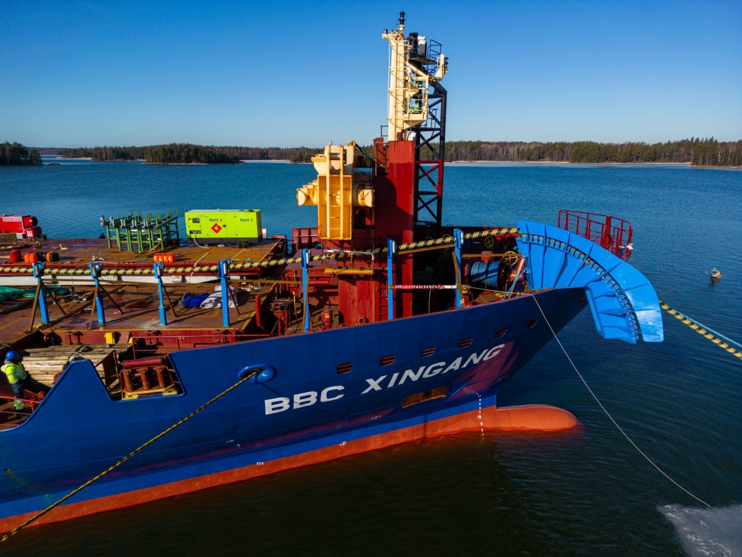 deugro delivers critical cargo for Turkish Crossing project