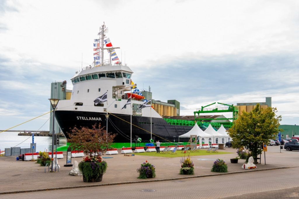 AtoB@C Shipping christens its second plug-in hybrid newbuild