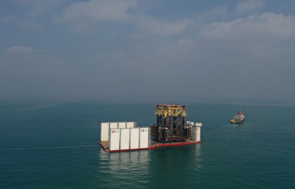 BOA Offshore delivers living quarters to ONGC's KG-DWN-98/2 field