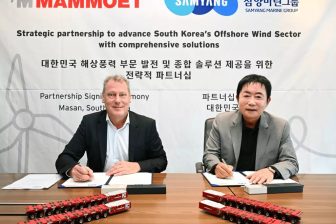 Mammoet and Samyang partner to boost South Korea's offshore wind industry