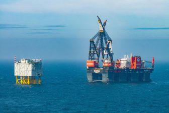 Sofia offshore wind farm OCP installed by Sleipnir