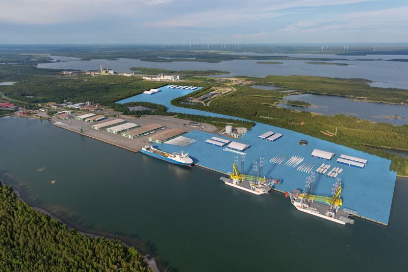 Vattenfall eyes Port of Kaskinen as Korsnäs wind farm project cargo hub