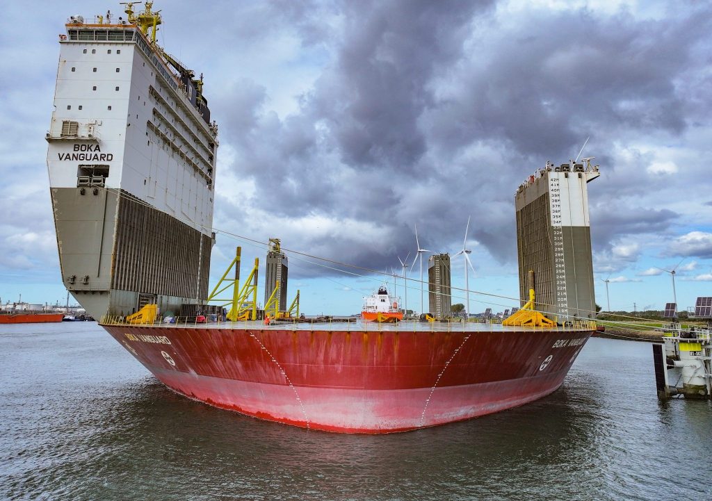 Boskalis showpiece prepares for a 'light load' of Fremantle Highway