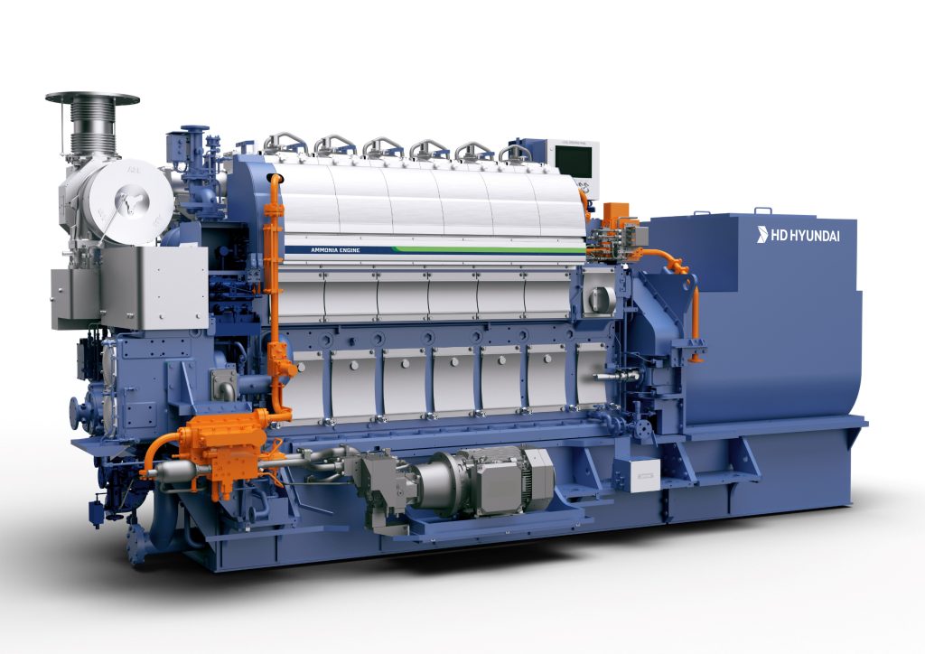 New Ammonia dual-fuel engine developed by HD Hyundai