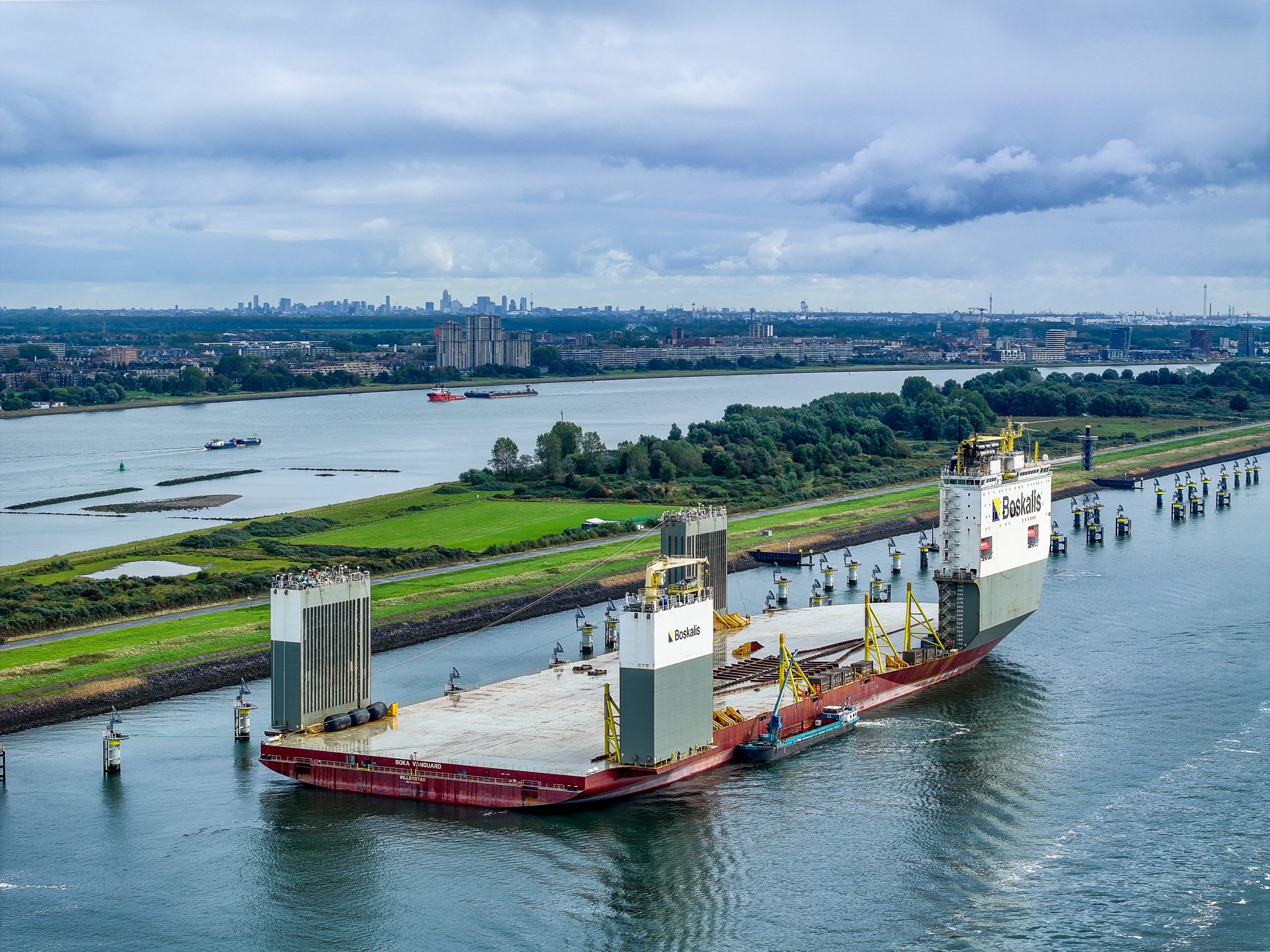 Boskalis showpiece prepares for a 'light load' of Fremantle Highway